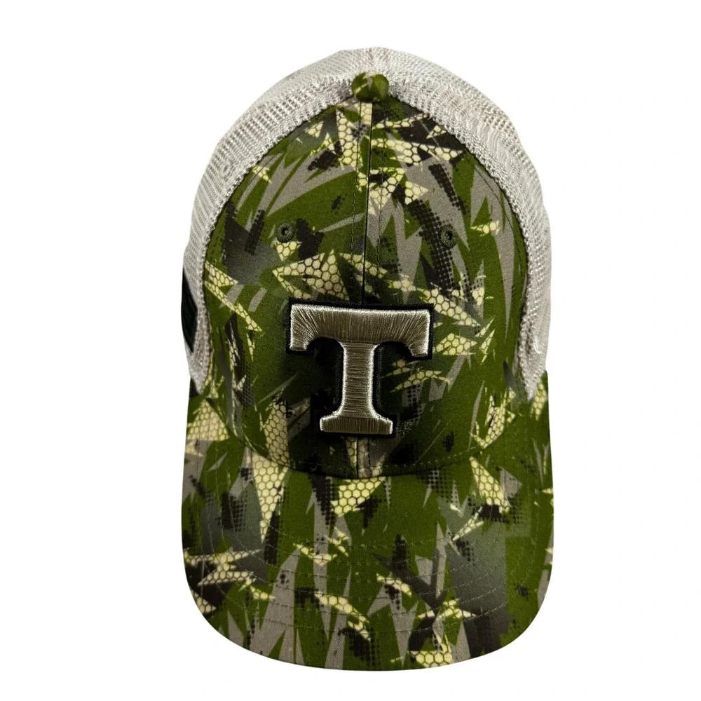 Top of the World Tennessee Volunteers Hat Mens OSFA Green Camo OHT Trucker Cap